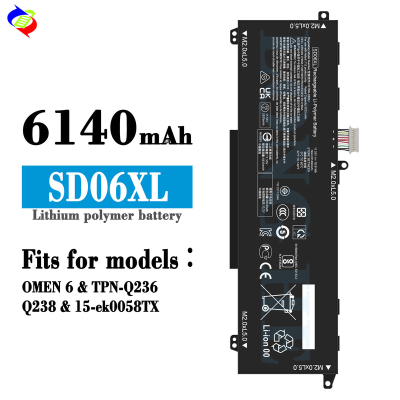 Suitable for Hp Omen 6/Tpn-Q236/Q238/15-Ek0058Tx Laptop Battery Sd06Xl Wholesale