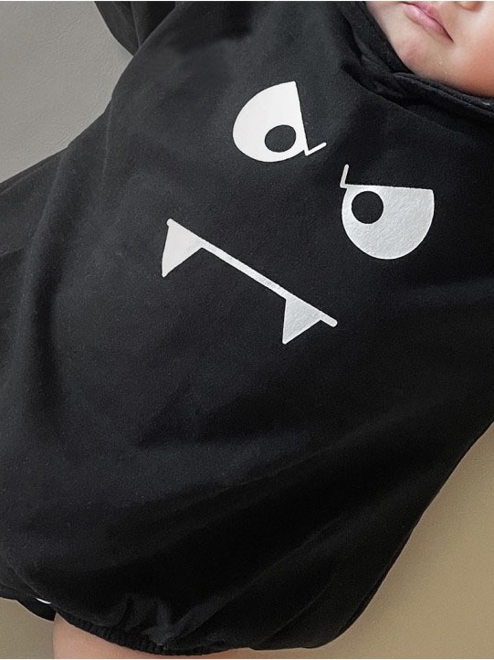 Nuevo Mono de Bebé Estilo Coreano de Primavera, Diseño de Diablillo, con Capucha, para Halloween y Salidas
