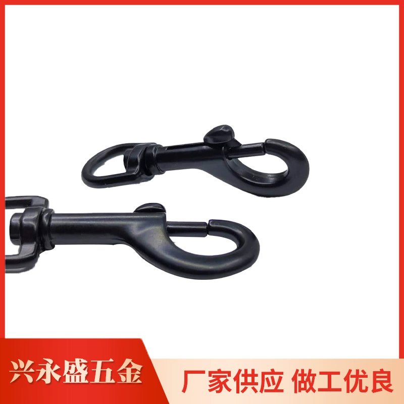 Камера аппаратных аксессуаров крюк сумка сплава цинка крюк металлический брелок собака пряжка крюк