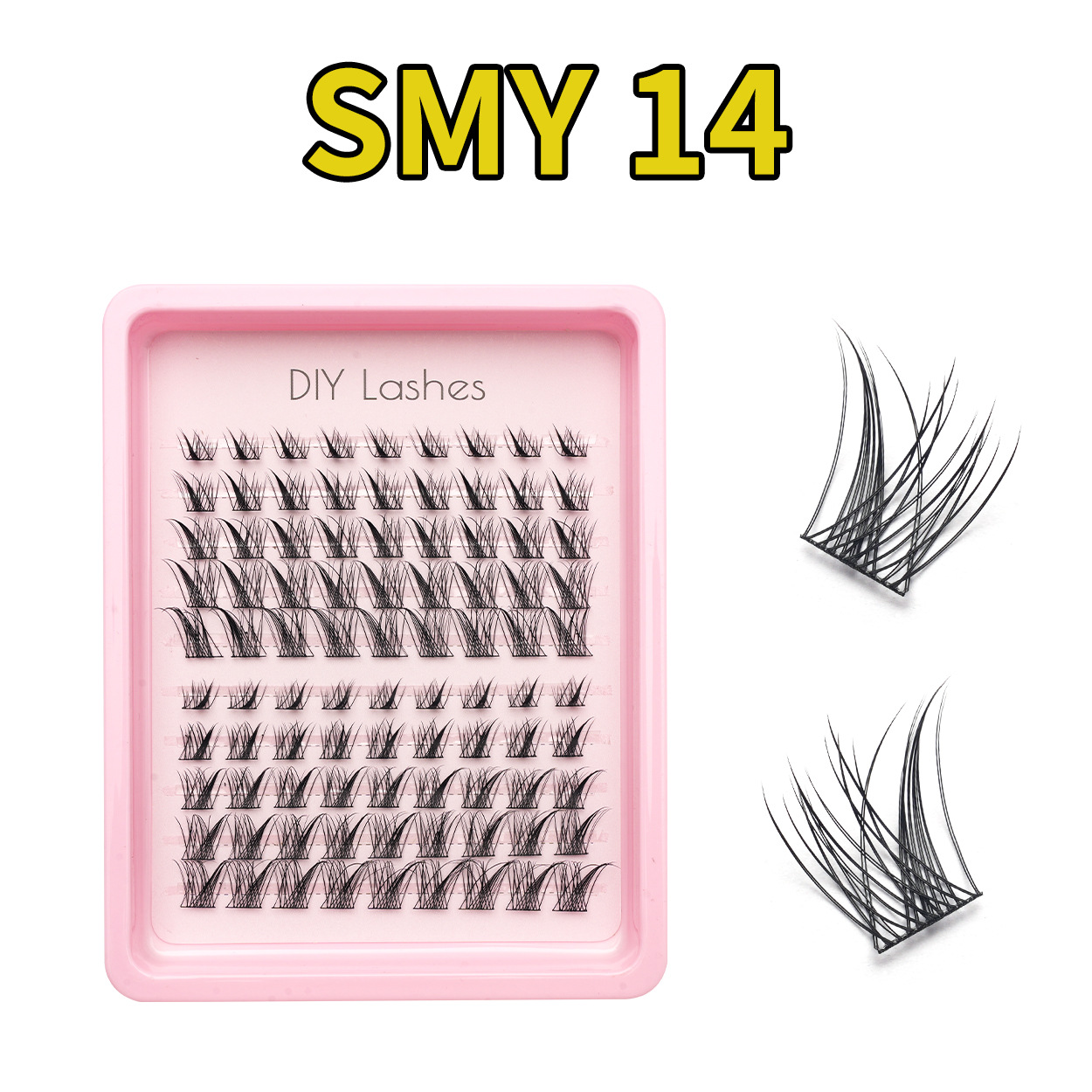 DIY transfronterizo pestañas falsas Europa y América Amazon estación independiente venta caliente segmento de flores de cabello comercio exterior fábrica al por mayor