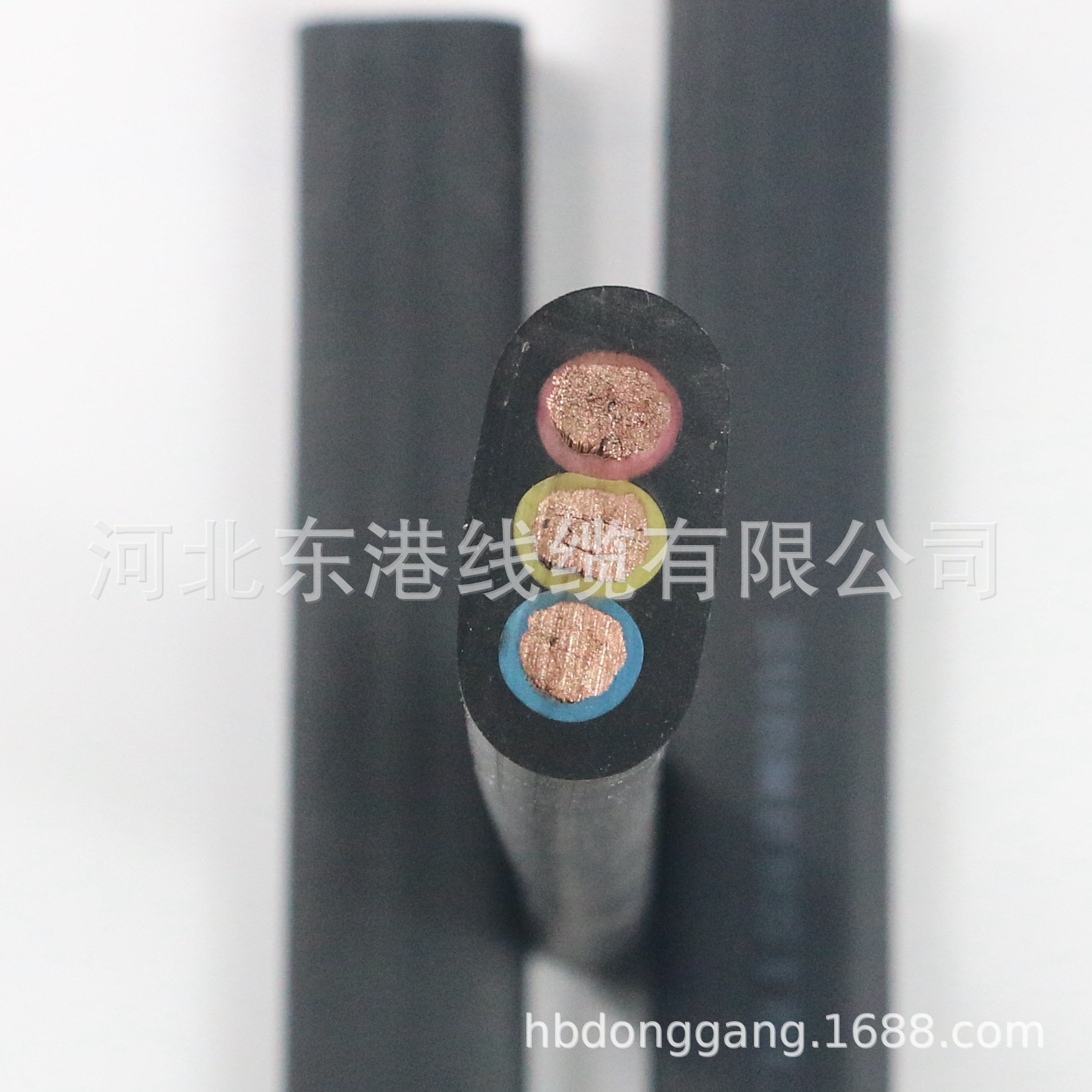 厂家直销橡胶绝缘扁平防水潜水泵电缆