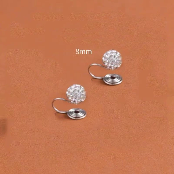 Mosquito coil, ear clips, #8, 8mm