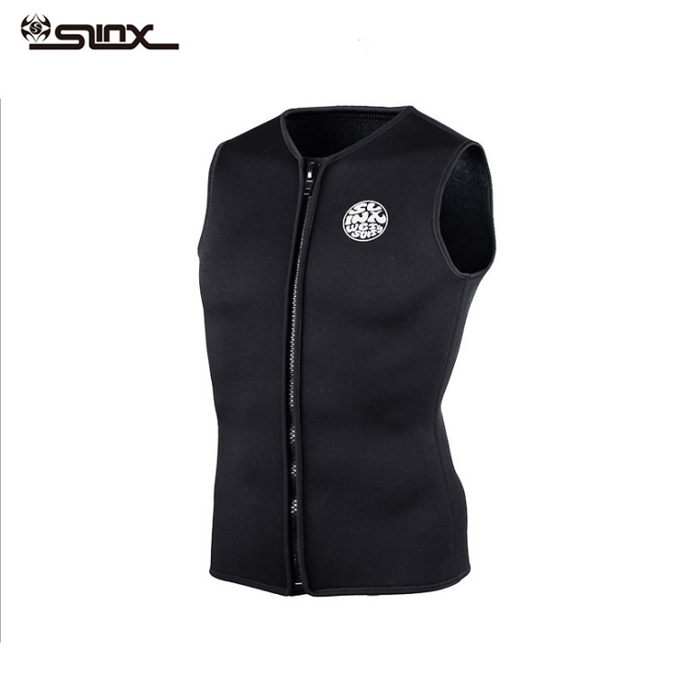 Diving suit SLINX diving thermal vest 3mm full velvet inside diving suit wet suit sleeveless men and women diving vest Diving suit SLINX diving thermal vest 3mm full velvet inside diving suit wet suit sleeveless men and women diving vest
