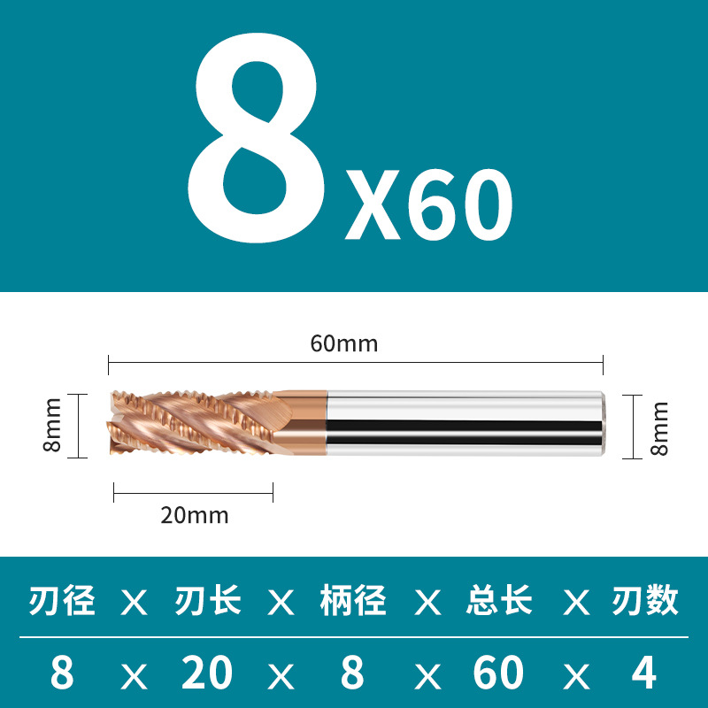Herramienta CNC de 55 grados, fresa de cuero grueso, fresa de acero de tungsteno, fresa corrugada, fresa de maíz, fresa de aleación dura