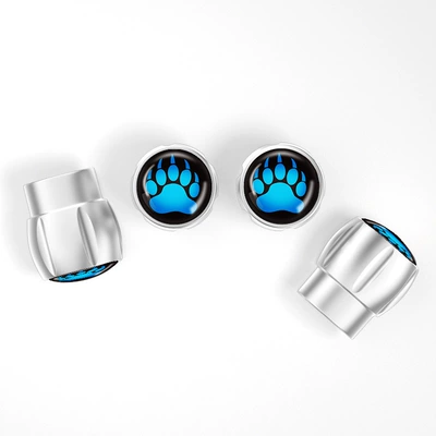 Other Automotive Exterior Supplies – Pictures - silver-metal-blue-bear-claw-set-of-4