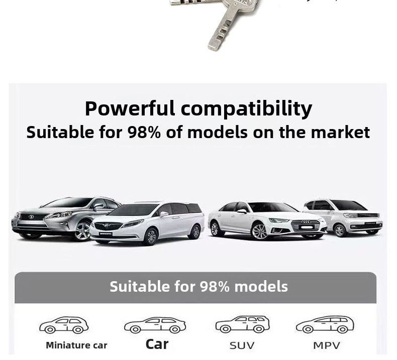 Car Anti-Theft Lock Stainless Steel Car Lock Brake Lock Throttle Lock Suv Car Lock Vehicle Pedal Lock Anti-Theft Preferred Choice