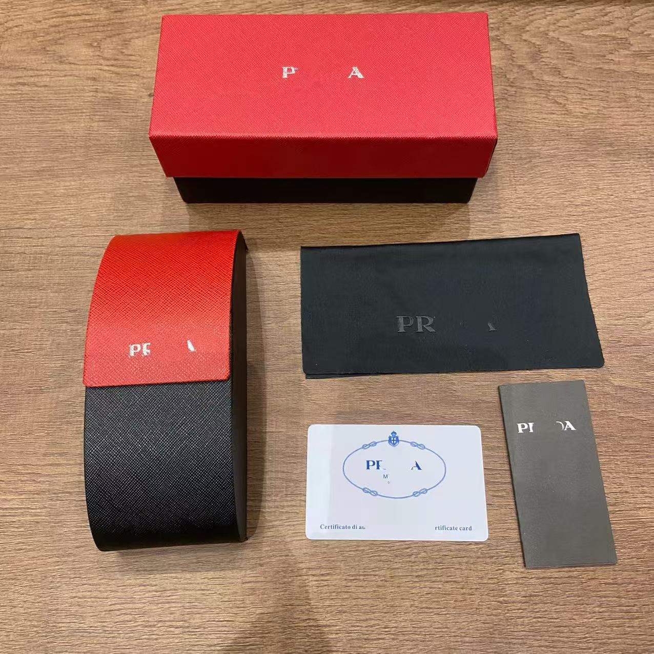 Mayorista de marca de alta calidad Xiaoxiang caja de gafas de sol conjunto completo de moda caja de embalaje de gafas de sol alta calidad