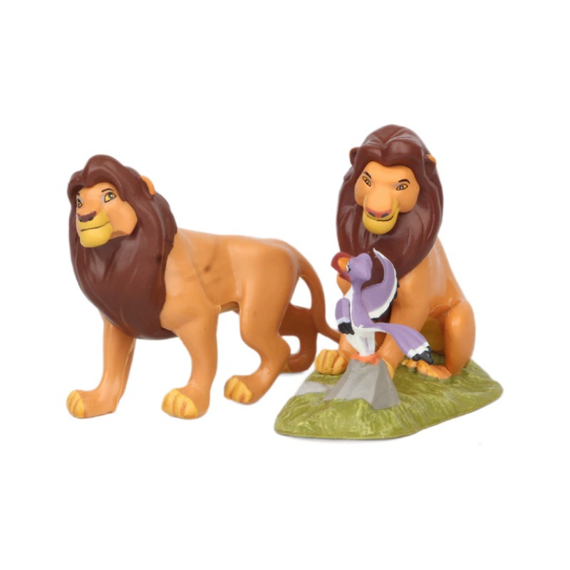 Realistic minifigure, doll, toy, lion