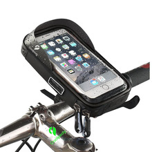 廠家直銷亞馬遜山地自行車包車把觸屏手機包騎行導航防水手機袋