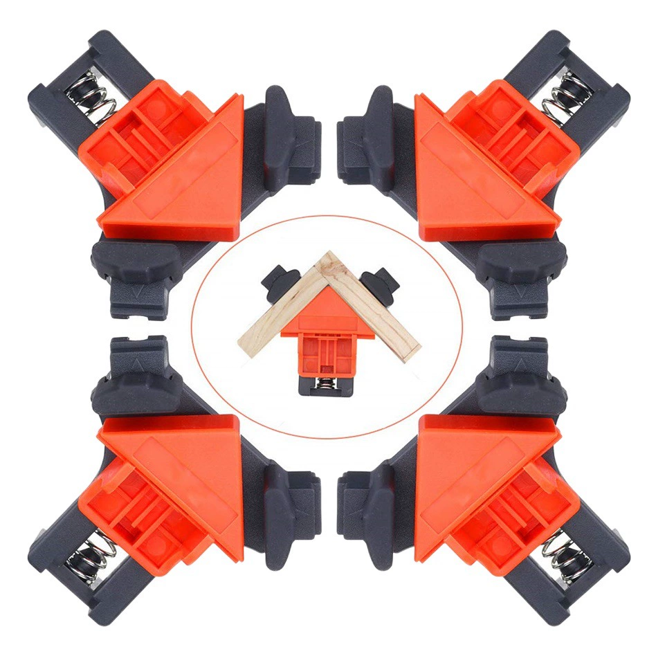 Набор для фиксации под прямым углом 90 градусов: зажим для деревообработки, позиционер, инструмент для сверления и установки, зажим для фоторамок