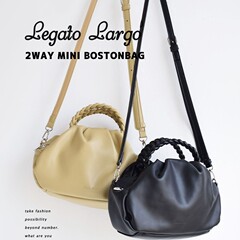 Legato largo日本楽天斜めがけショルダーバッグPUレザーバッグクロスボーダーレディースバッグ通勤リュックサックbags