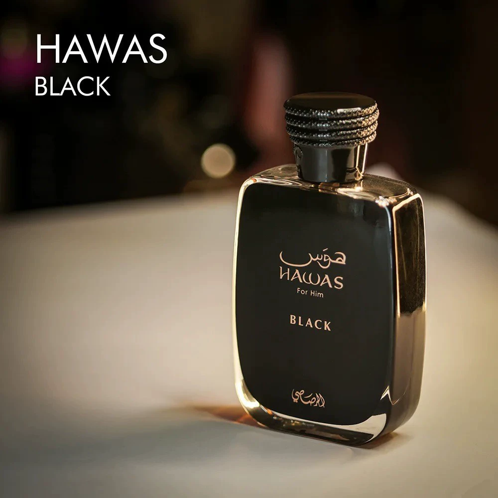 Трансграничные взрывы RASASI Hawas100ML Мужские дамы Ближневосточные арабские духи для длительного сохранения аромата оптом