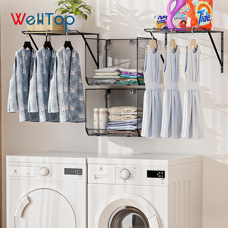 국경 간 책상 교수형 저장 바구니 스테이션 좋은 파티션 키 잡화 저장 랙 문구 보관 바구니 분해