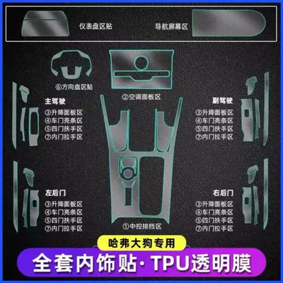 Car interior film, Control Film Interior Film Car - full-set-of-interior-soft-film