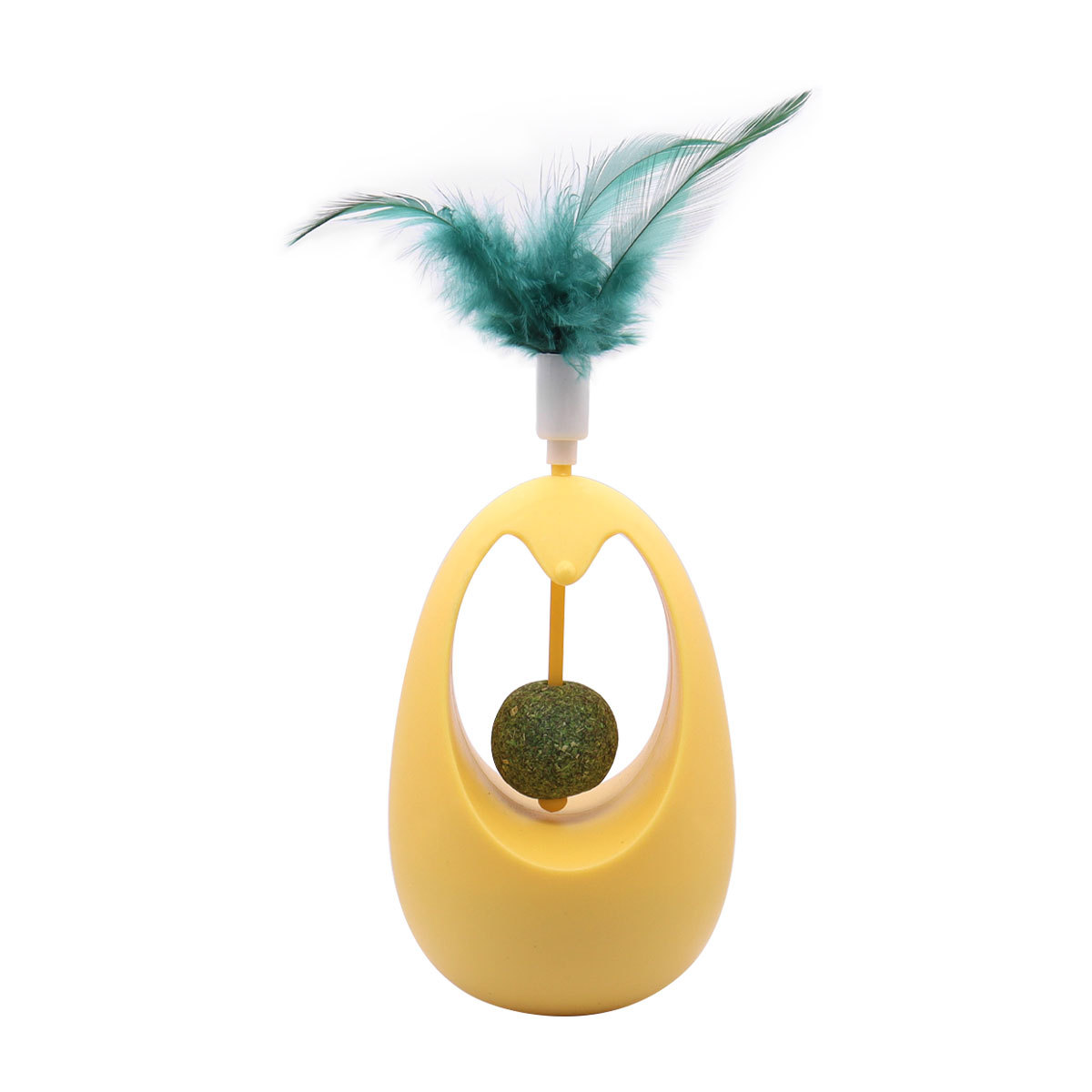 Juguetes para gatos, plumas que alivian el aburrimiento, palo para gatos, vaso, juguetes para gatos con bolas de menta, molares para gatos, suministros para mascotas