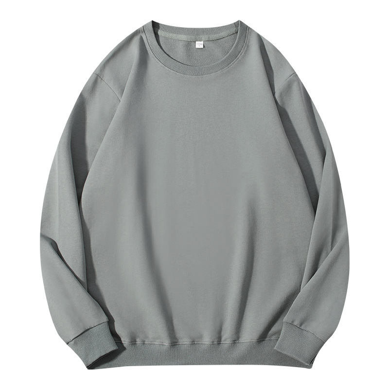 Algodón cuello redondo suéter hombro bottoming camisa pequeña Terry Primavera y otoño plataformas de red de acoplamiento al por mayor y al por menor en stock