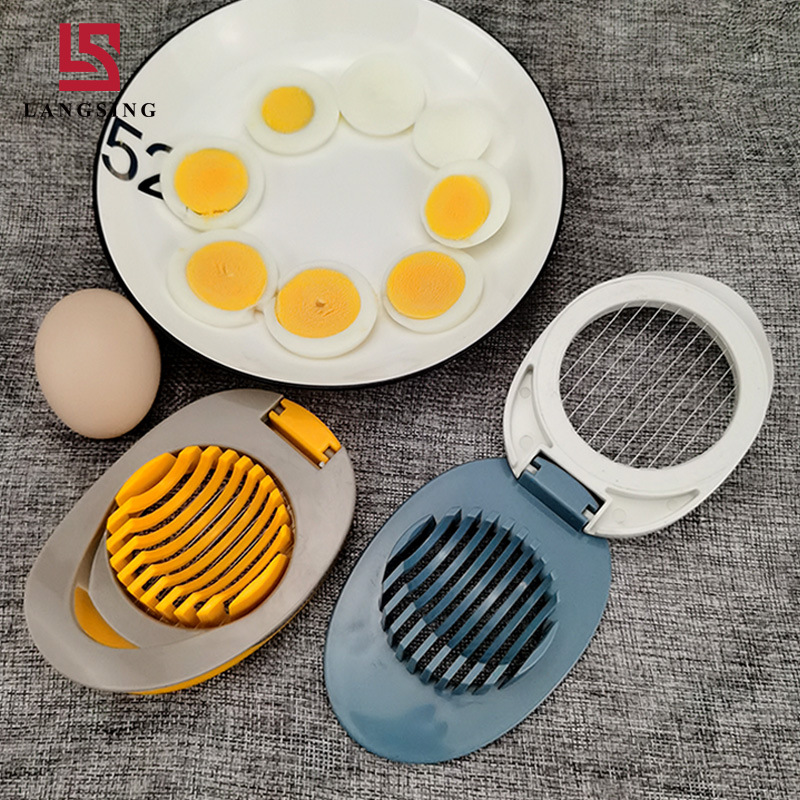 New household egg cutter, multifunctional egg cutting tool, stainless steel egg slicer, preserved egg splitter