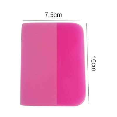 TPU film scraper beef tendon Car cleaning tools - fsgnj-pink-medium