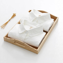 100%纯棉 新款百搭白色衬衣 宽松衬衫女长袖学生基础款打底衬衣