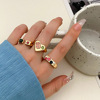 Advanced ring, design set, suitable for import, light luxury style, high-quality style, on index finger