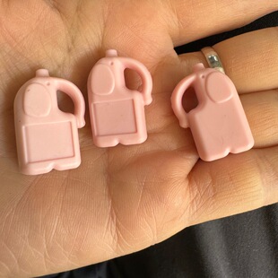 Senbei Small Bottle Elephant Bottle Pink Bulk Flaw Mini Family Ornaments