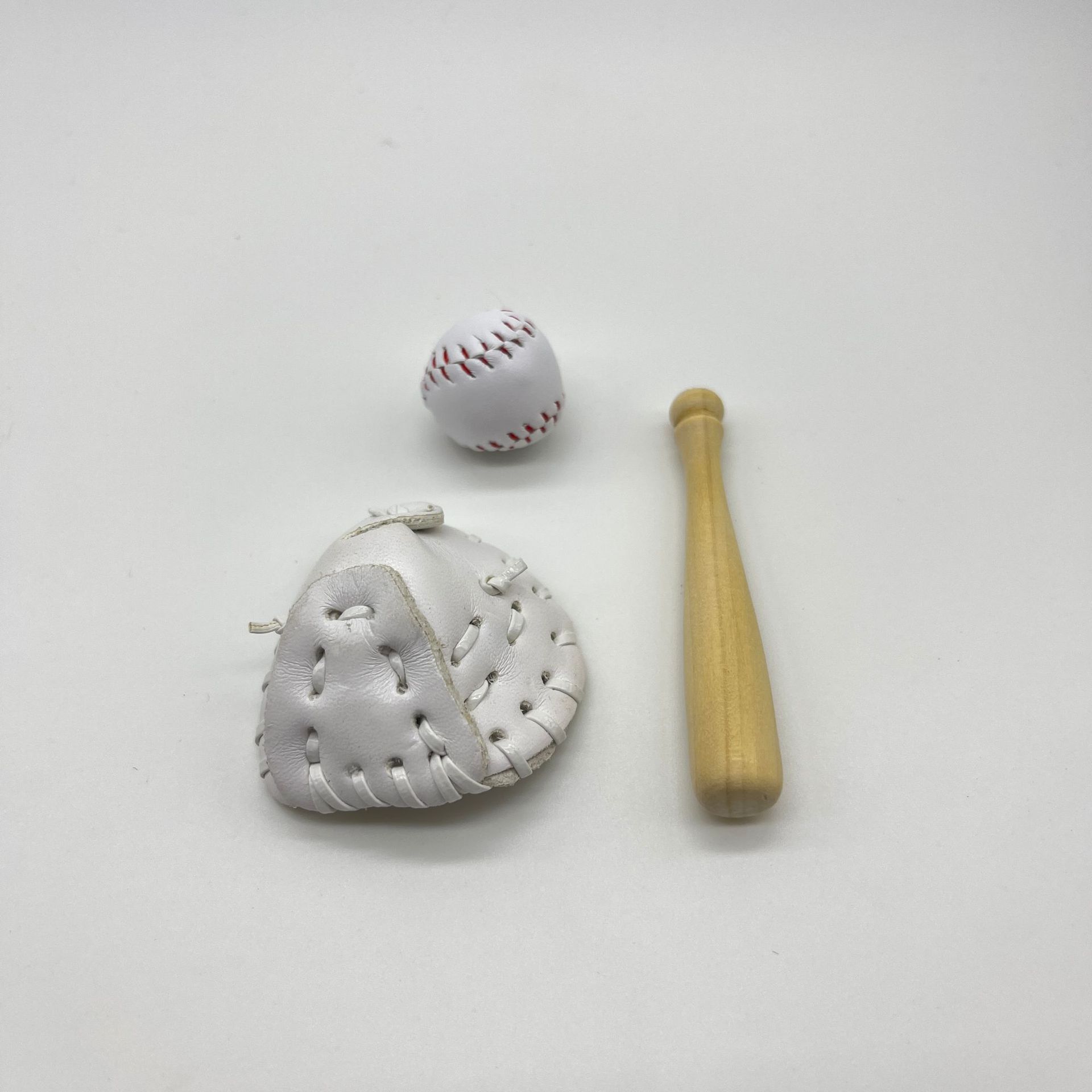 Temu Amazon popular béisbol llavero colgante mini Softball guantes llavero Deportes Béisbol Softball