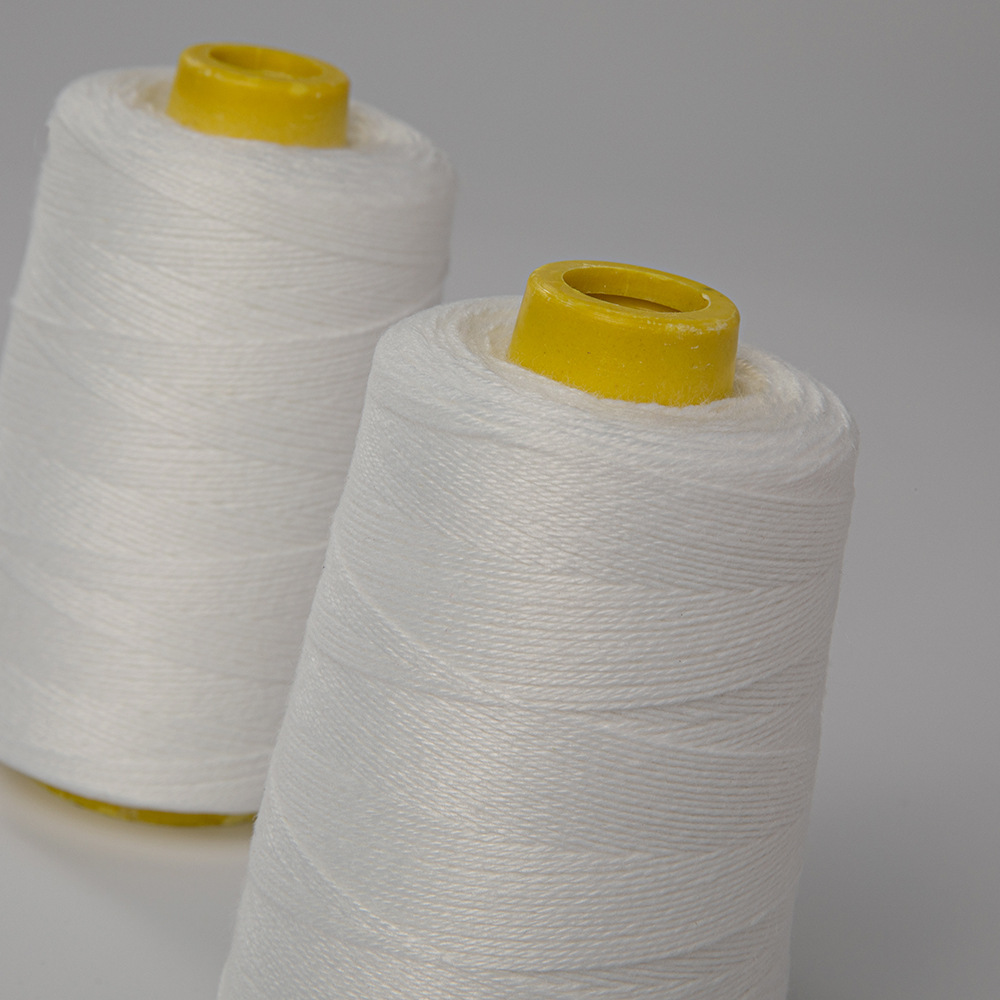 廠家直供滌綸大化3股縫包線打包線大卷白色粗線 縫紉線批發封包線