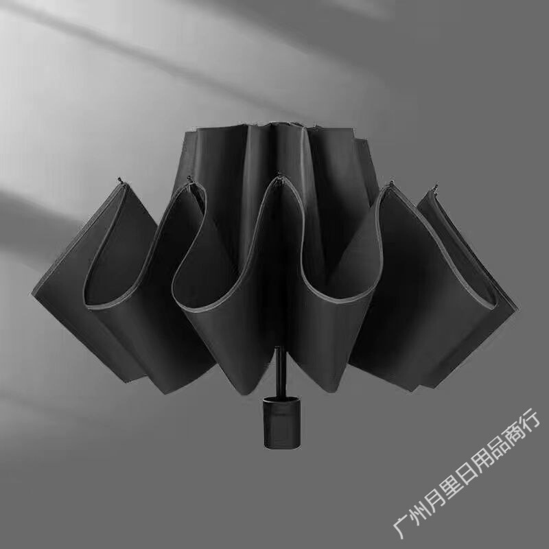 Small Parasol Women's Full-automatic Folding Umbrella for Students Korean-style Dual-purpose Sun Umbrella Sunscreen and UV Protection Large
