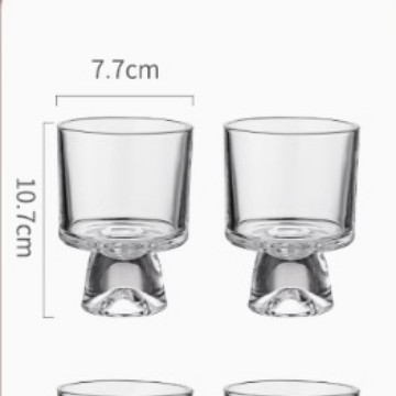 투명한 250ML 잔