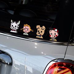 漫画かわいい女の子原田治ステッカー荷物冷蔵庫パソコン水杯ホームステッカー電動バイクステッカー