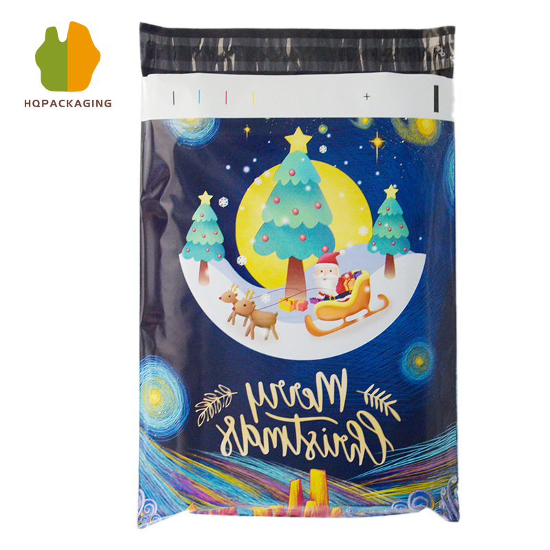 Panda bolsa de entrega impresa logística destrucción bolsa de embalaje colorida bolsa de dibujos animados impermeable gran venta caliente transfronteriza