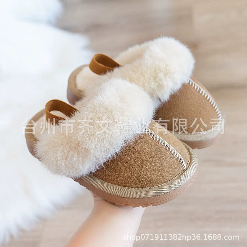 Children's winter shoes for boys, Korean style, internet celebrity, western style