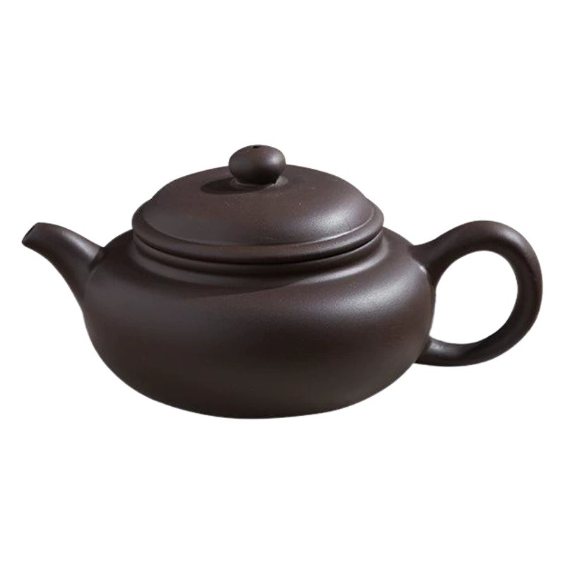 Инвертируемый/отключенный от воды чайник с фиолетовым песком Исин фиолетовый песок антикварный чайник чайный сервиз небольшой емкости чистый ручной работы 230cc