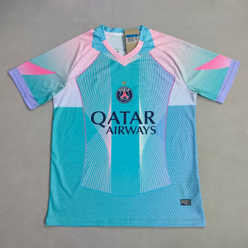2526 サッカーユニフォーム パリコレクション プレーヤーファンバージョン スペシャルエディション トレーニングユニフォームセット レトロチャンピオンズリーグジャージ|undefined