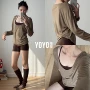 长袖训练瑜伽新款健身服