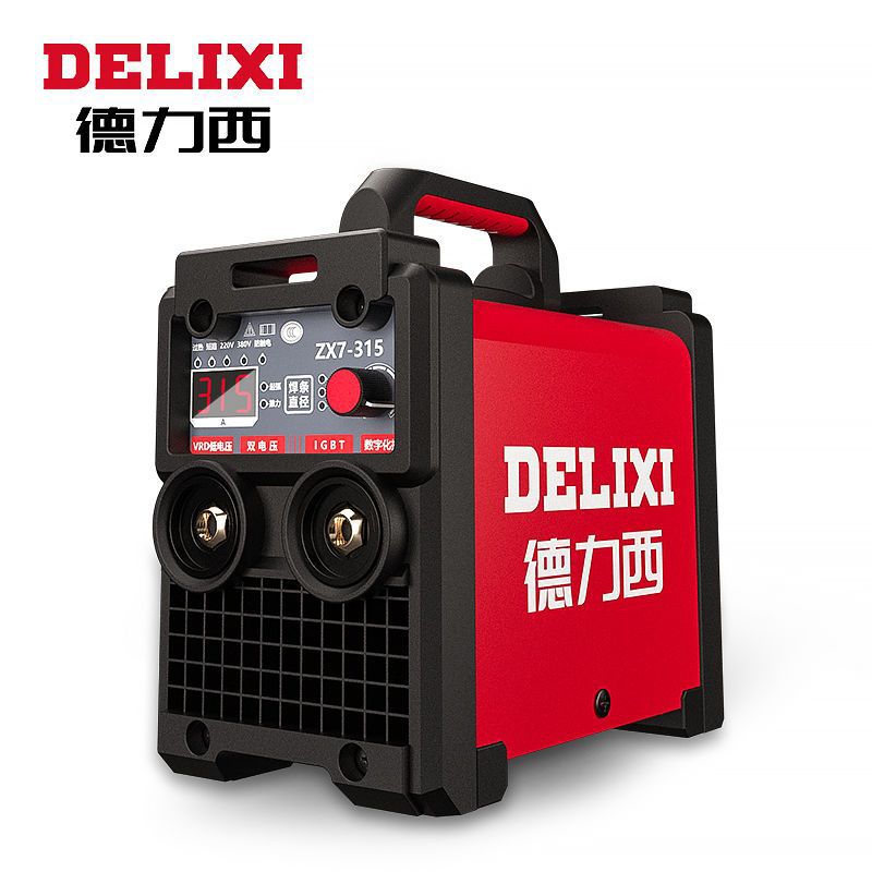 Deluxe 250 soldadora doméstica 315 máquina multiplaca industrial de alta potencia 220V380V doble voltaje accesorios completos
