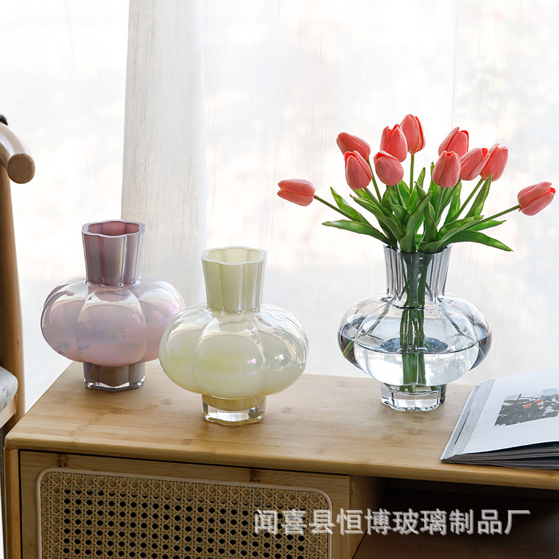 中古フランスクリーム珠光insフェントン花瓶創意家庭生け花花水養客間装飾品