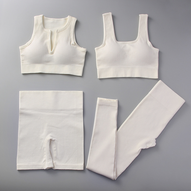 Seamless European and American Yoga Clothing suit Tight Yoga Sports Underwear Vest Bra Women's Breathable Fitness Sports Shorts Seamless European and American Yoga Clothing suit Tight Yoga Sports Underwear Vest Bra Women's Breathable Fitness Sports Shorts