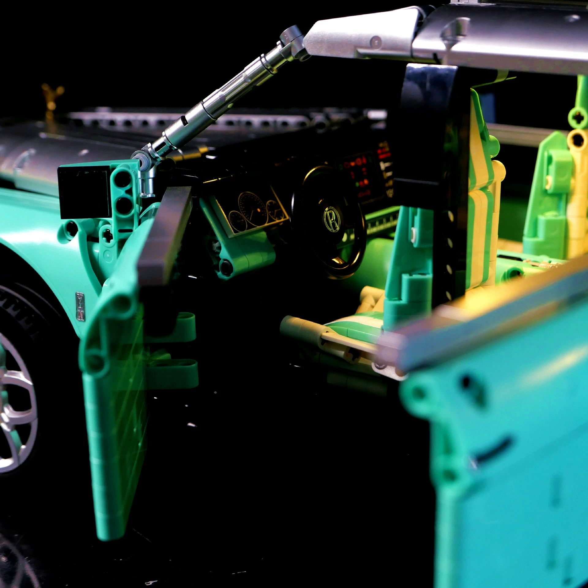 Сборка светового конструктора для Lego K93 Rolls-Royce Curry Nan модель конструктор блоки LED пульт дистанционного управления свет