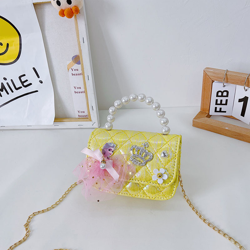 Bolso para niños pequeña niña 2021 bolso de hombro de moda Aisha bolsa de mensajero blanca como la nieve mini bolso de moda monedero