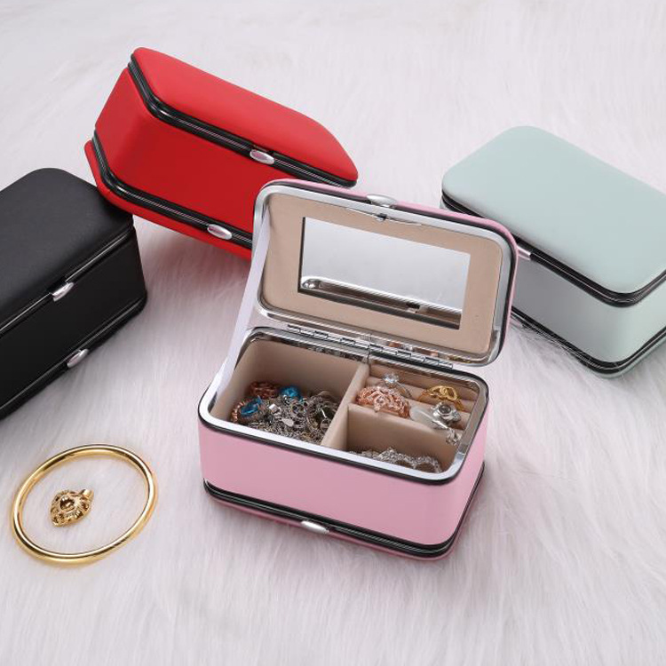 现货不锈钢折叠指甲剪 双层首饰珠宝收纳韩版 6件套修甲美容套装|ms