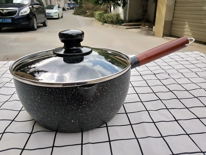 Кастрюля Xueping для рисового/пшеничного молока, антипригарная, японского стиля, для дома, для детского прикорма, для быстрого приготовления лапши, электромагнитная плита, пароварка