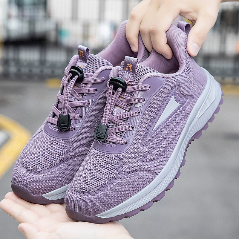 Обувь для здоровья оптом, сетчатые дышащие повседневные кроссовки, обувь для пап среднего и пожилого возраста, нескользящая легкая прогулочная обувь