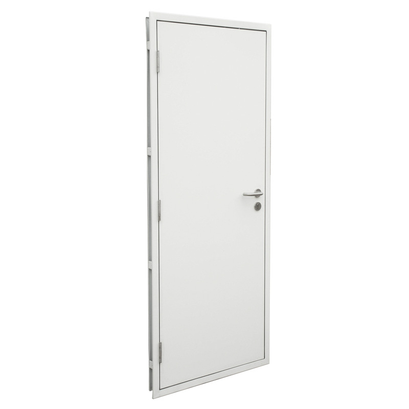 B steel door filled with fireproof rock wool sound insulation flame retardant environmental protection cotton