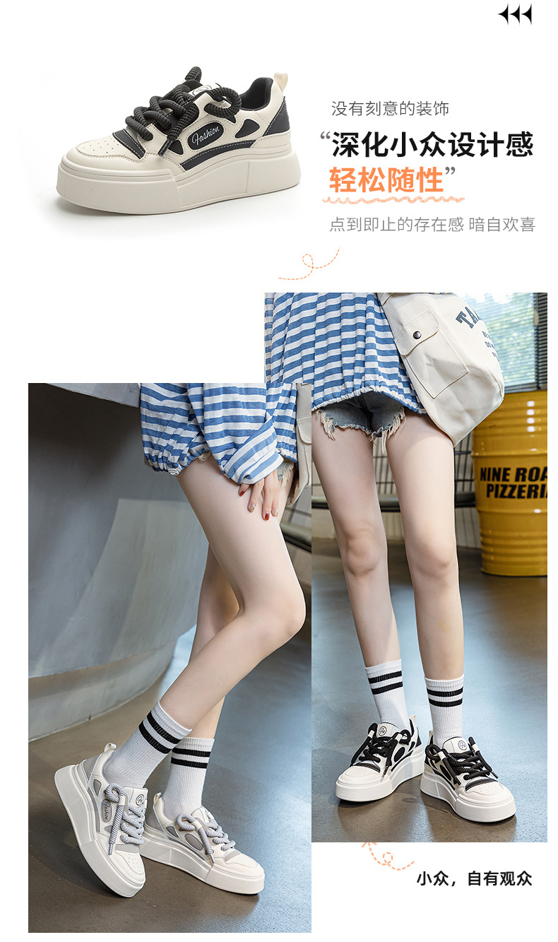 E6604 1070K GIÀY THỂ THAO NỮ WENTDOE BIG SIZE NGOẠI CỠ MÙA XUÂN THU ĐÔNG ĐẾ CAO GIÀY DÉP NỮ DA BÒ G03 SẢN PHẨM MỚI