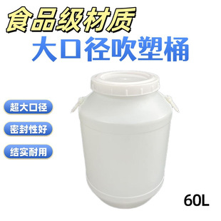 �Ӻ������|60kg���ϰ׷�ͰʳƷ��ȫ���ϰ��bͰ�{�zͰ60L����Ͱ�S