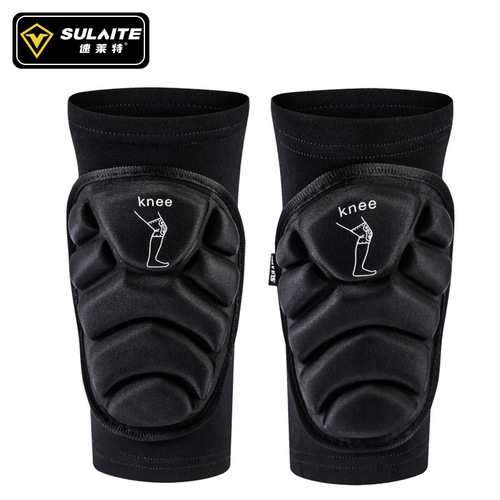 SULAITE extreme sports skiing roller skating soft knee pads cross-country riding knee pads outdoor sports knee pads