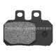 Pink pink skin small crab brake pad small crab caliper disc brake front and rear electric car modified small radiation brake pad