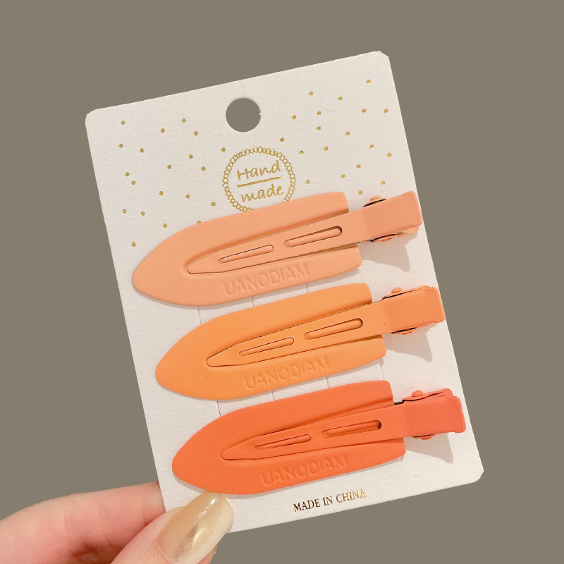 2025 nueva horquilla de dopamina de verano linda horquilla de flequillo de todo fósforo niña coreana pinza lateral accesorios para el cabello sombreros