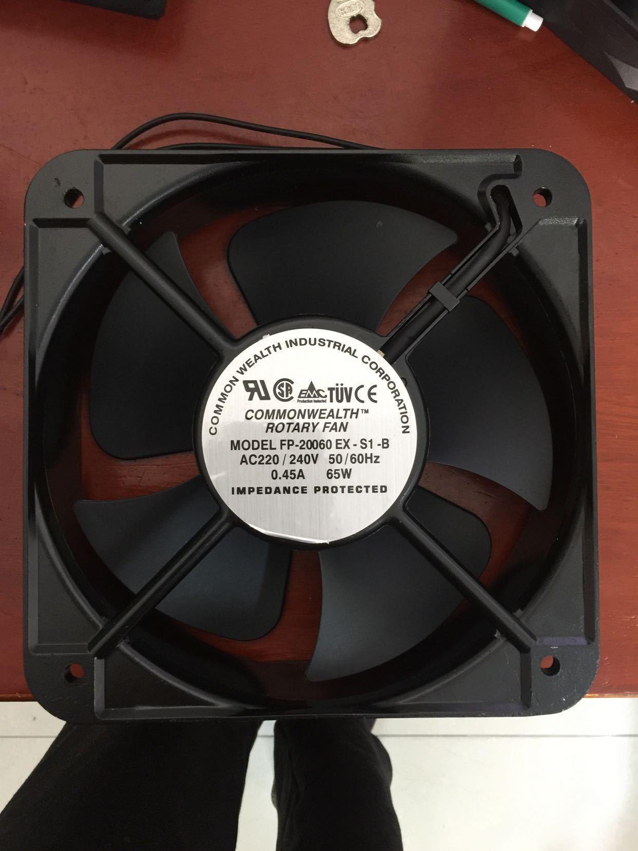 FP-20060EX-S1-B 20060 20CM 220V 65W 大风量交流排风风扇